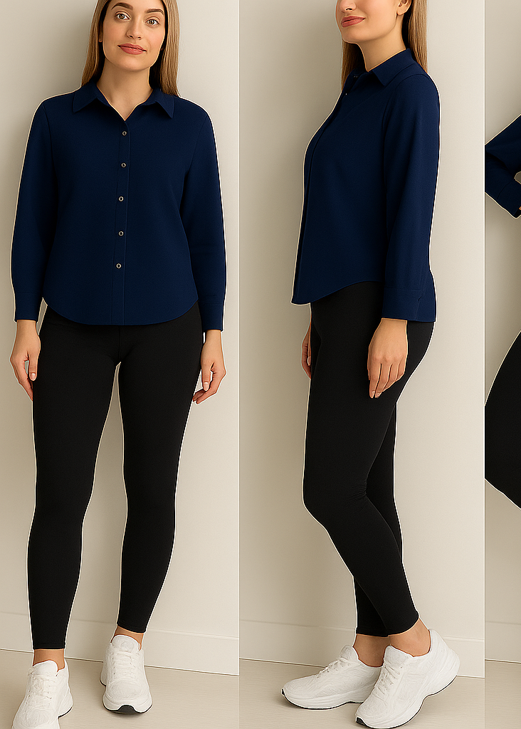 Navy Blue Shirt & SkinnyFit Combo