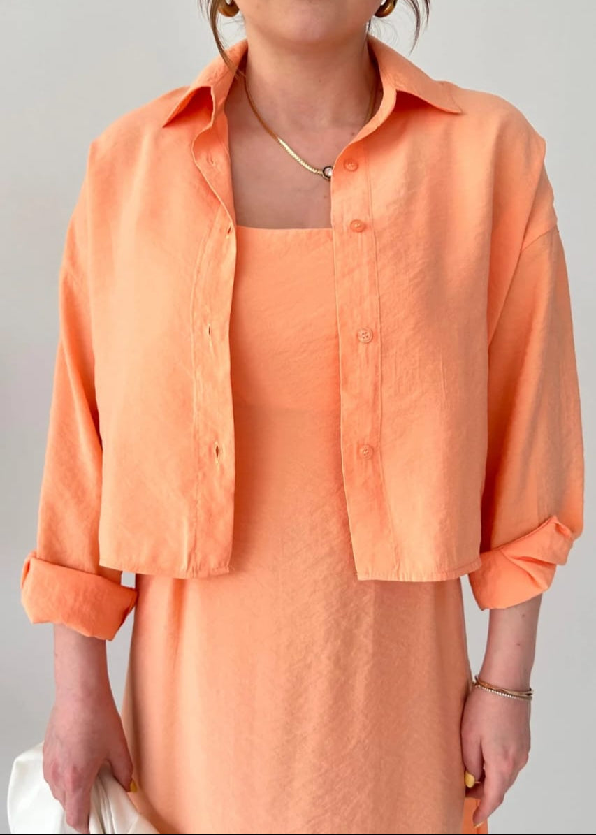 Summer Maxi with Cropped Jacket