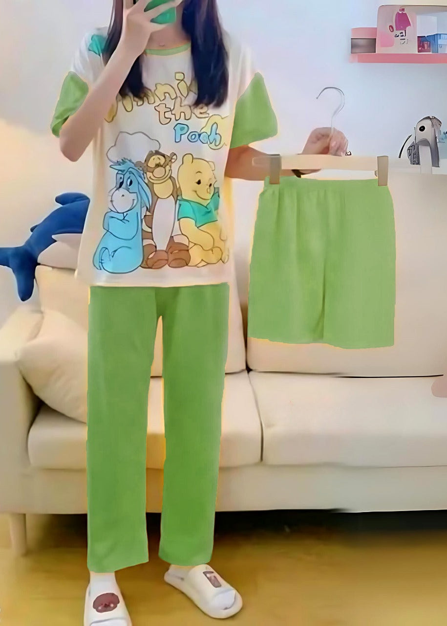 Pack of 3 Soft Jersey Night Suits