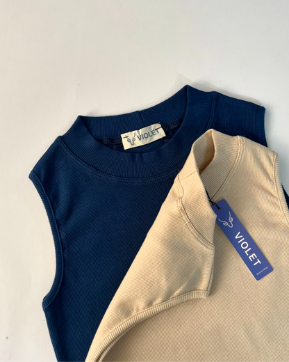 Navy Blue Tank Top