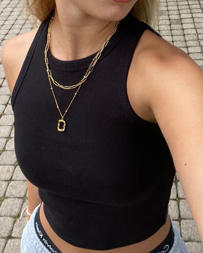 Black Tank Top