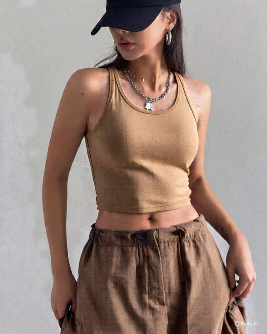 Camel Tank Top