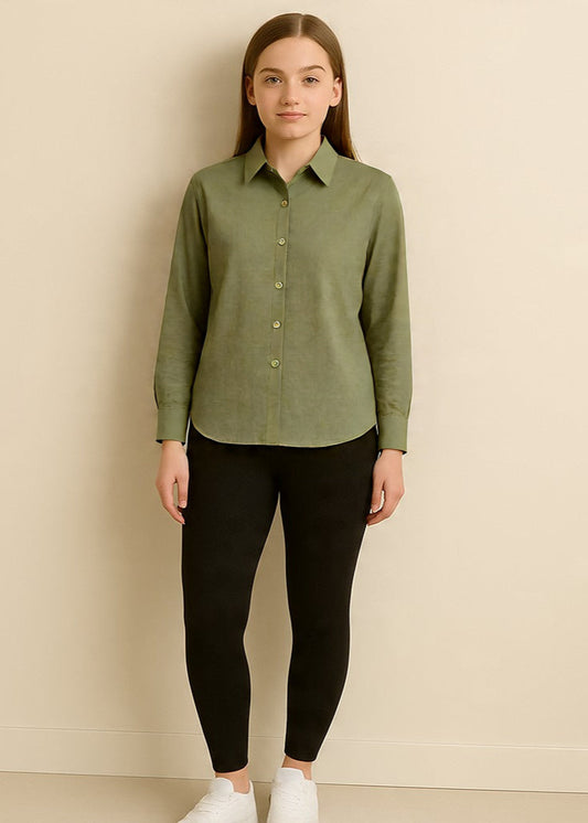 Olive Shirt & SkinnyFit Combo