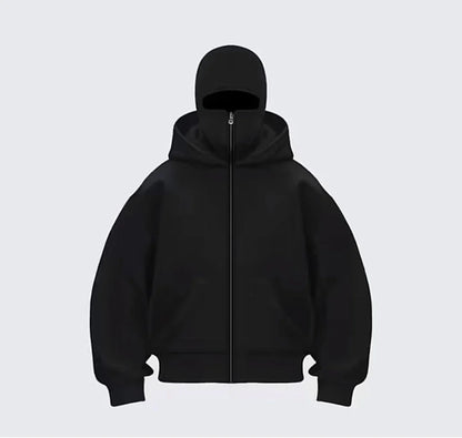 Woman Ninja Zipper Hoodie